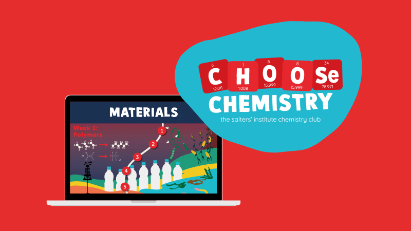 Join our online Chemistry Club for 11-14 year olds