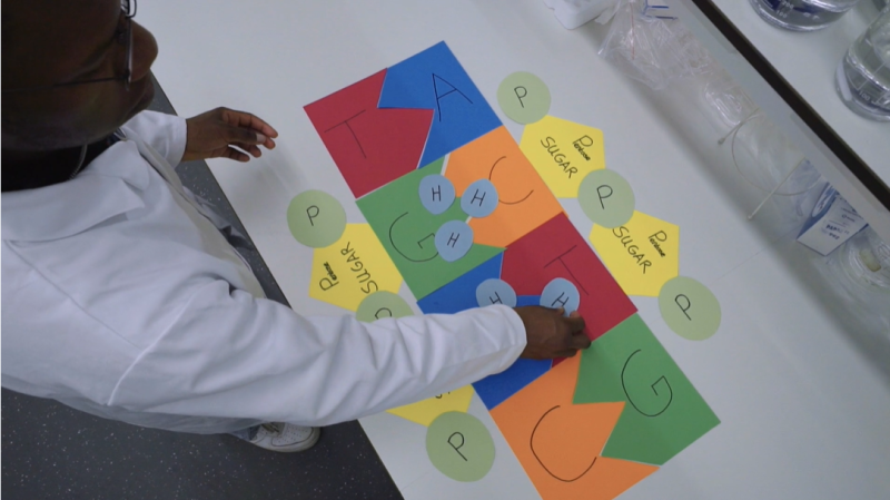 Watch Samuel explore DNA for our online platform, Chemistry Club.